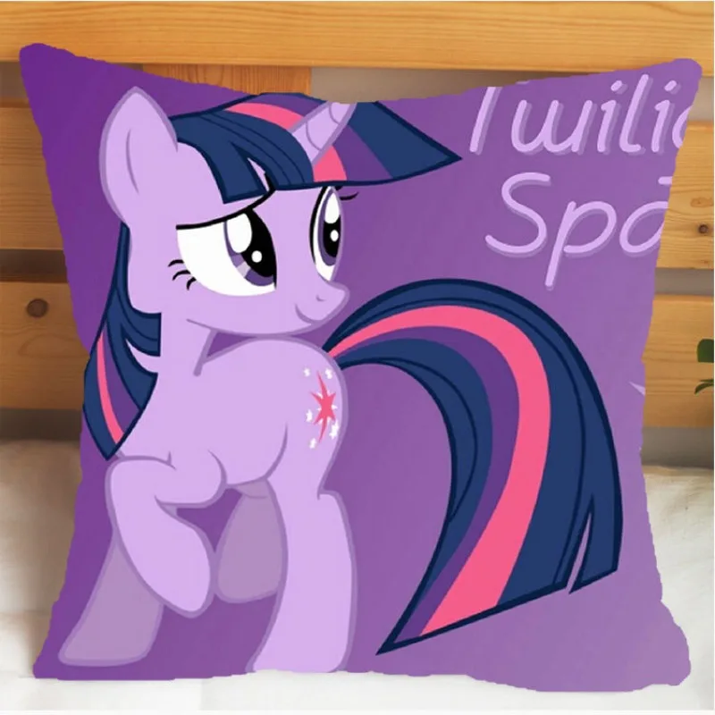 

My Little Pony Anime Surrounding Pillow Cushion Girl Heart Cartoon Creative Versatile High-value Room Decoration Children's Gift