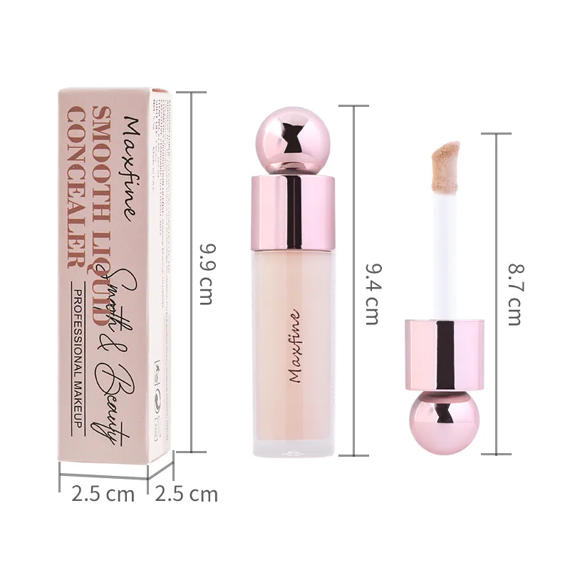 Concealer Pore Blurring Moisturizing Oil Control Long Lasting Sweat Resistant Non Transfer for Covering Facial Blemishes