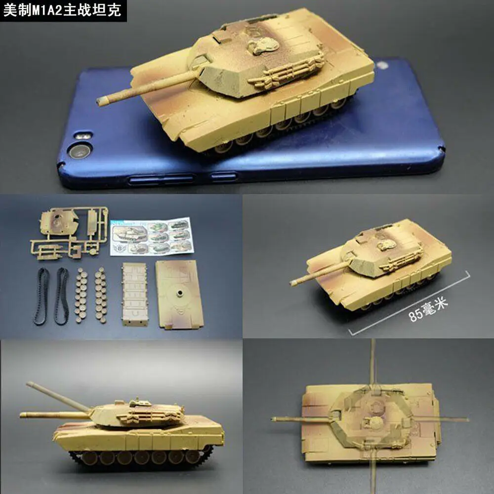 1/72 Scale 4D Assemble Tank Model Kit - The Battle Chariot Series