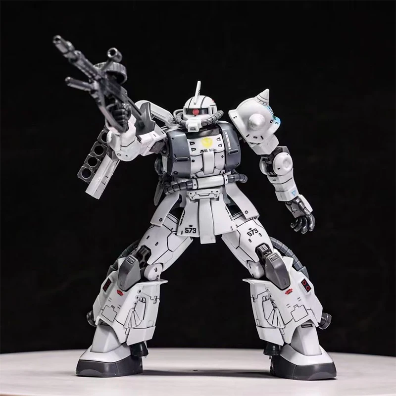 HG 1/144 White Wolf Zaku II Matsunaga Shin Model Kit with Decals
