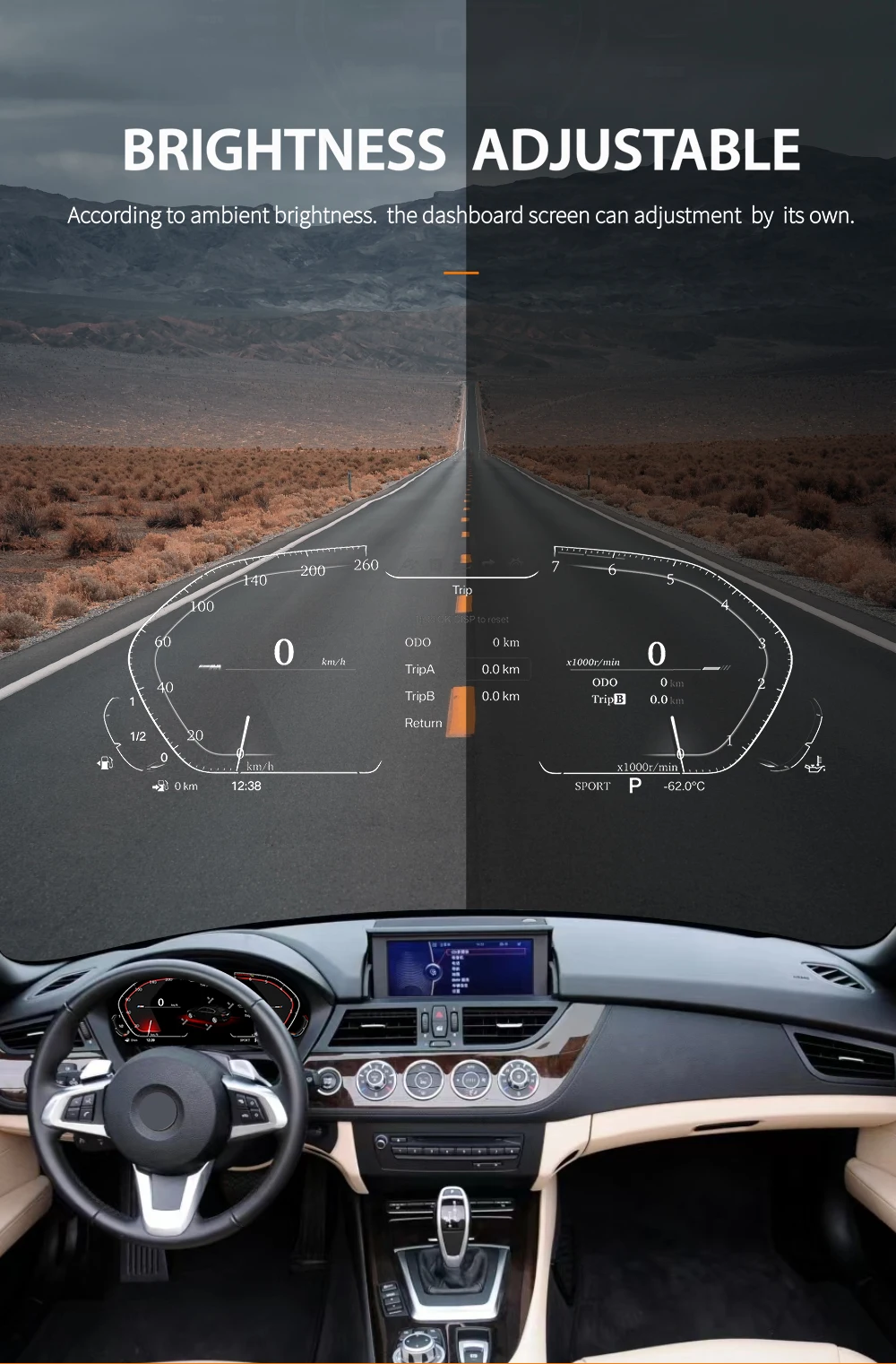 2024 Latest Original Car Digital Cluster Instrument for BMW