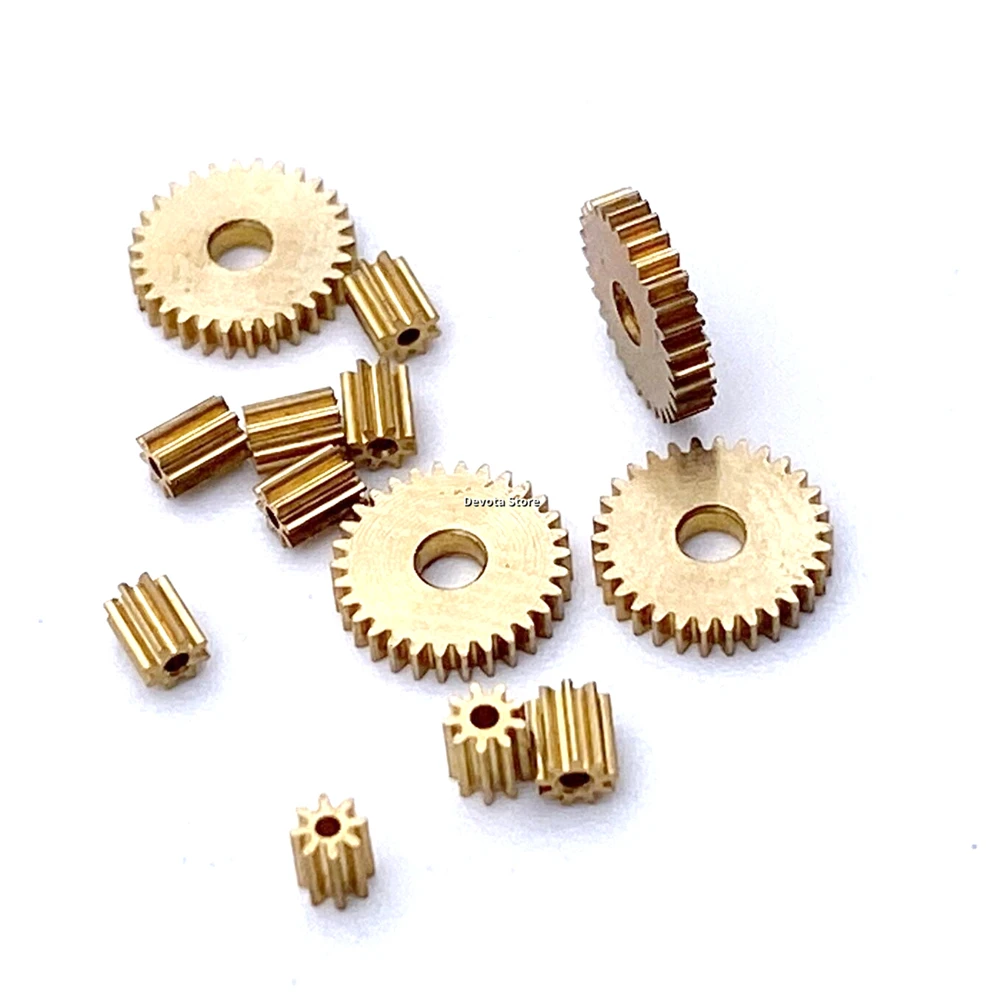 Motor Transmission Electric Bike Gear Mini Copper Gear 8-20 Teeth