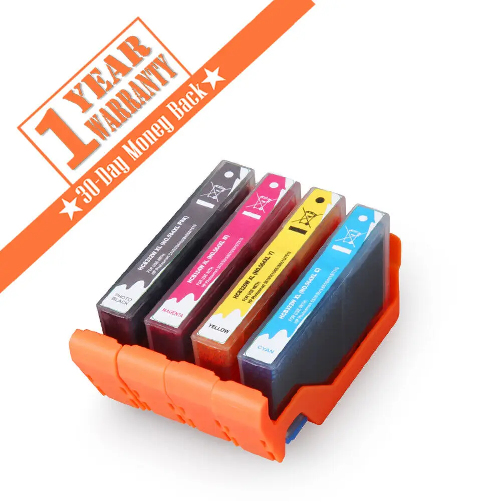 Cartuccia Di Inchiostro 4Pk 564Xl Per Hp Photosmart 6510 6520 7510 7520 5520 5510 7525