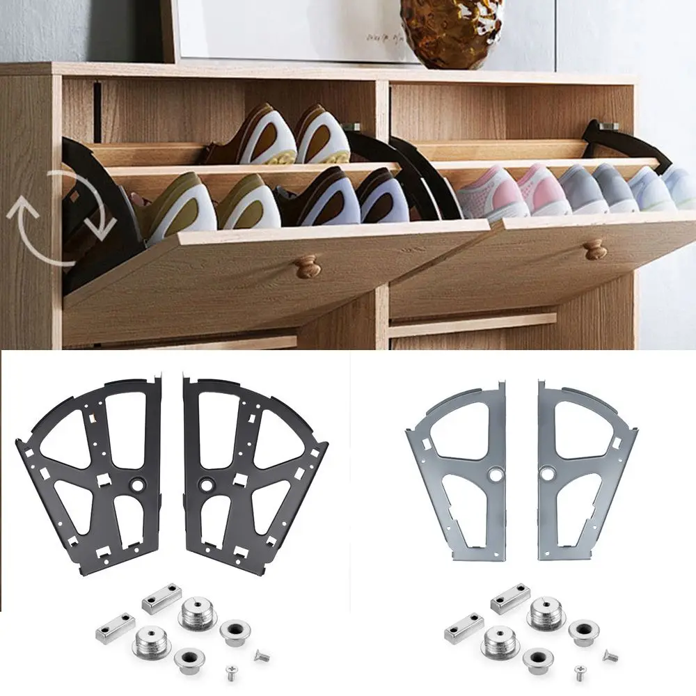 

Home Supplies Movable Hardware Accessories Shoes Rack Fittings Furniture Hinge Turning Rack Drawer Cabinet Hinge