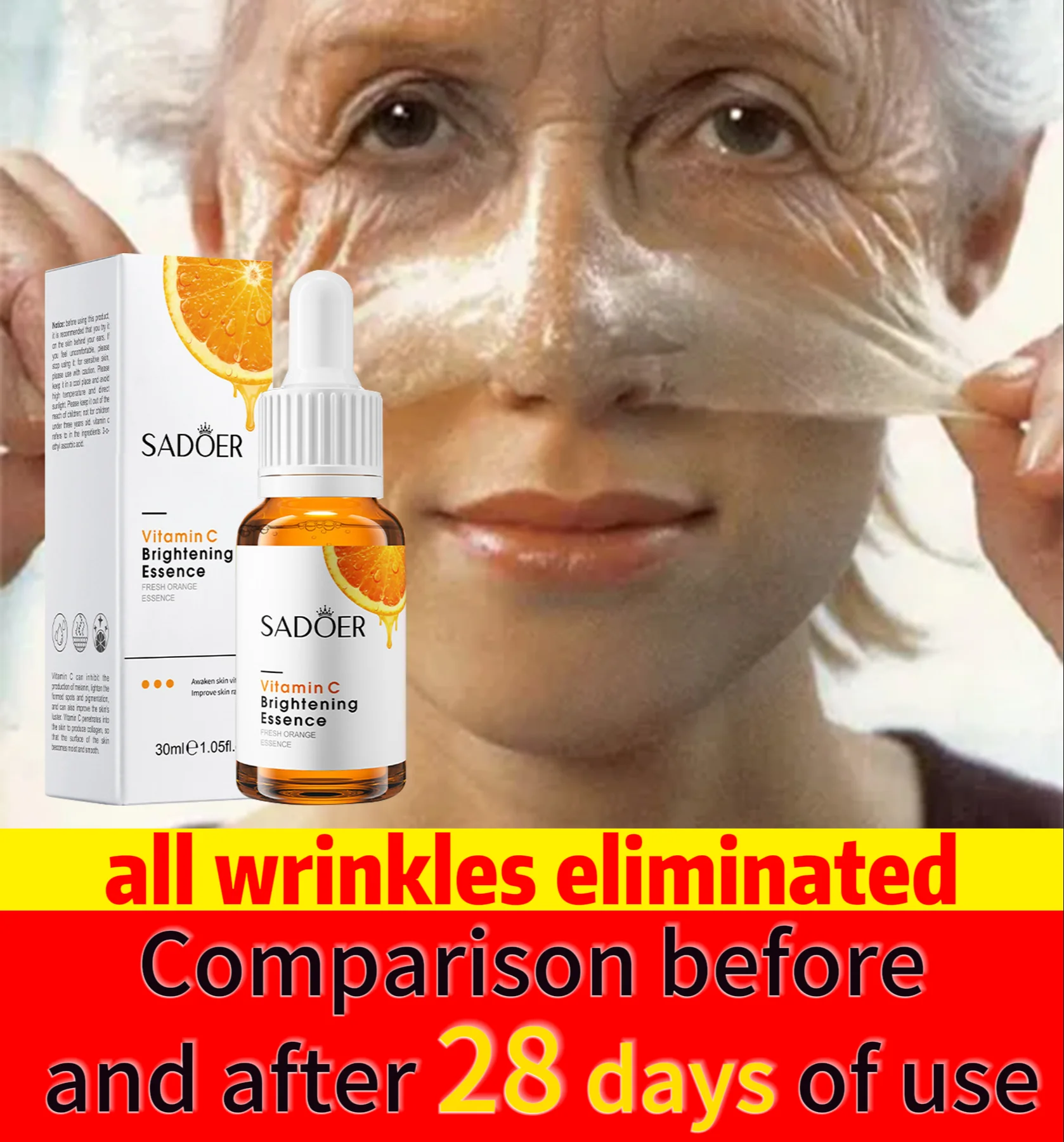 

Face Serum Whitening Spot Vitamin c Brightening Body Anti-Acne Innicotinamide Improve Darkening and Break down melanin Essence