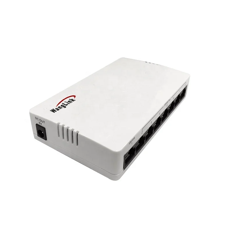 Wanglink-Network PoE Gigabit, Reverse POE Switch, OEM, 8 Port, 1000Mbps, Manufacturer