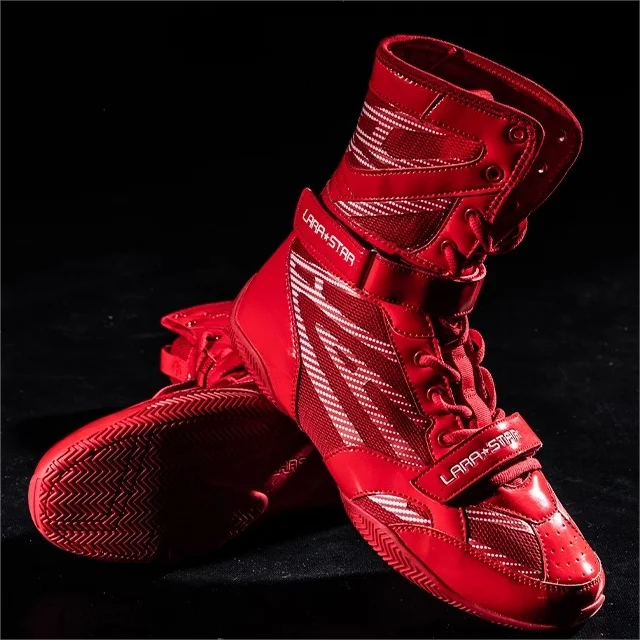 Professional Wrestling Sneakers Men Boxing Shoes Fighting Boots Gym Training Shoe