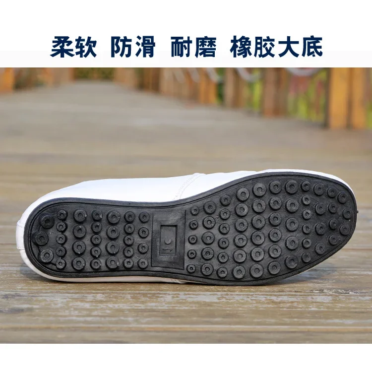2026 Spring and Autumn men's casual small leather shoes trendy and versatile wear-resistant bean shoes small white shoes for men 5