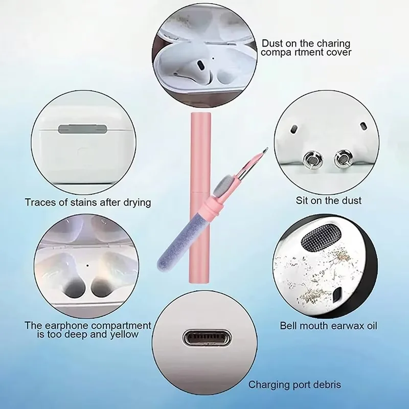 Earbuds Cleaning Kits with Pen and Brush