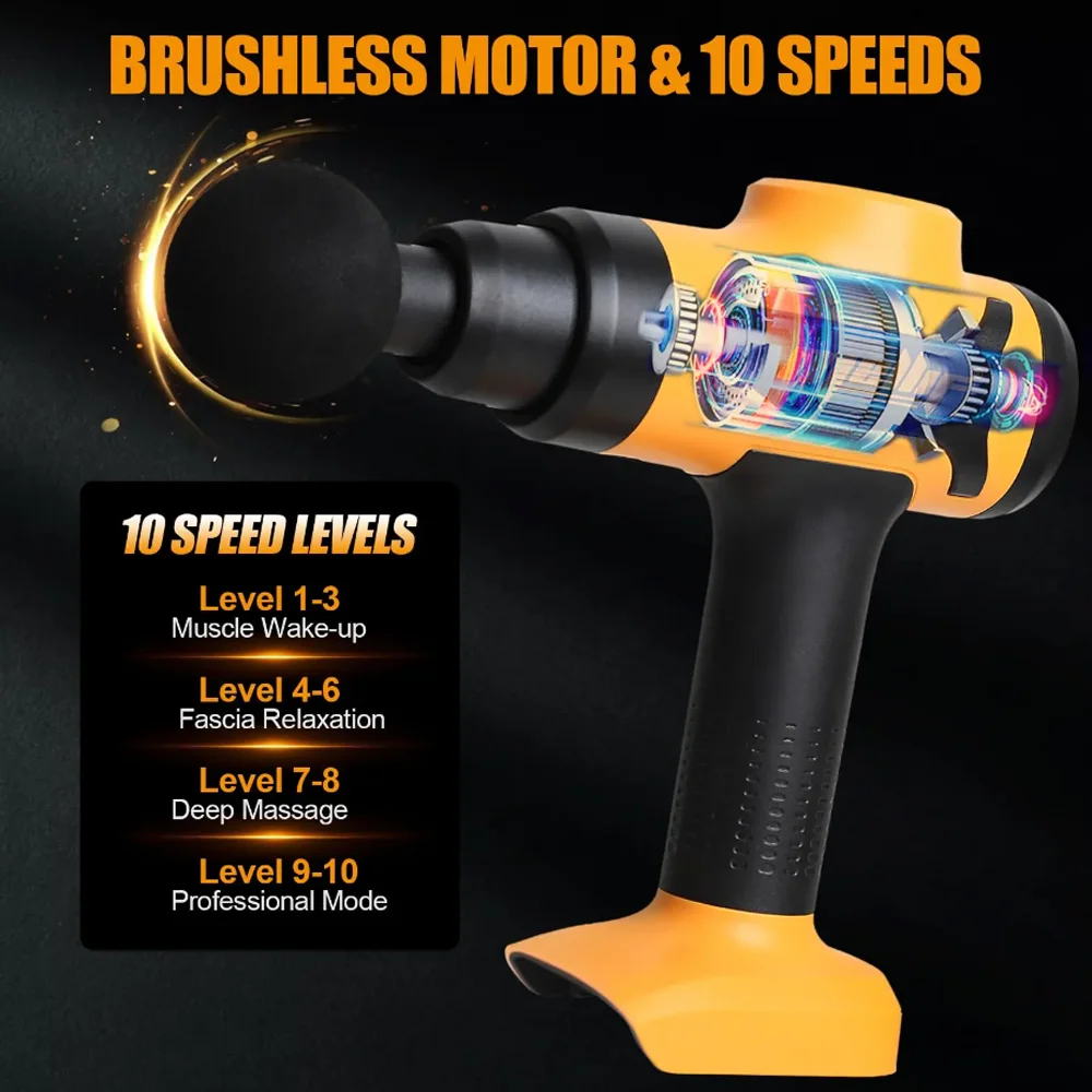디월트 20V MAX 배터리 호환(본체만) 근육 이완 마사지기 전동 진동 마사지건