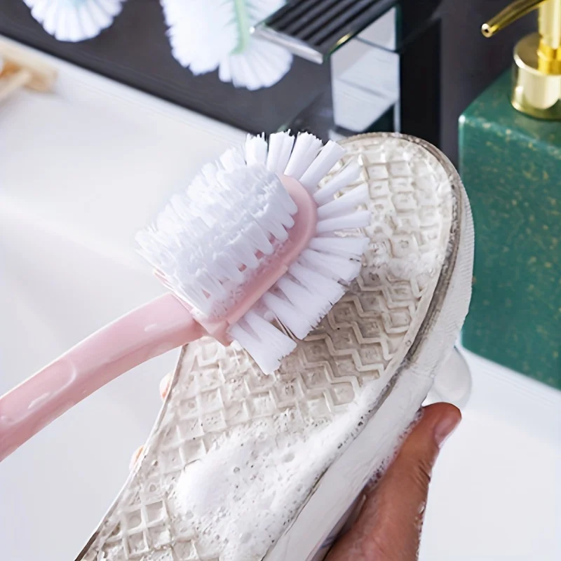 5Combination1Durable Cleaning Brush-Suitable for Shoes、Clothes, Etc. Easy Grip Handle Compact Design