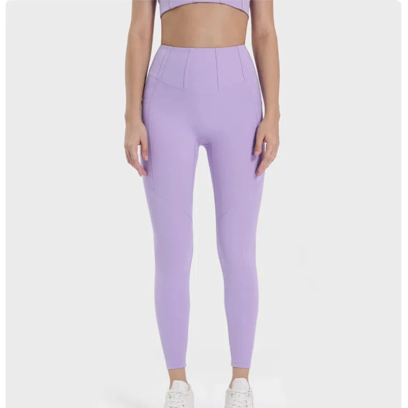Yoga  4 Colors Pants Women Sexy V Butt Push Up Fitness High Waist Pants Gym Workout Female Sports Yoga Leggings