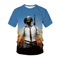 Playerunknowns Battlegrounds T-shirt FPS Game PUBG Cartoons 3D Printed Girls Boys Unisex T-shirt Casual Fashion kids Tees Tops 1