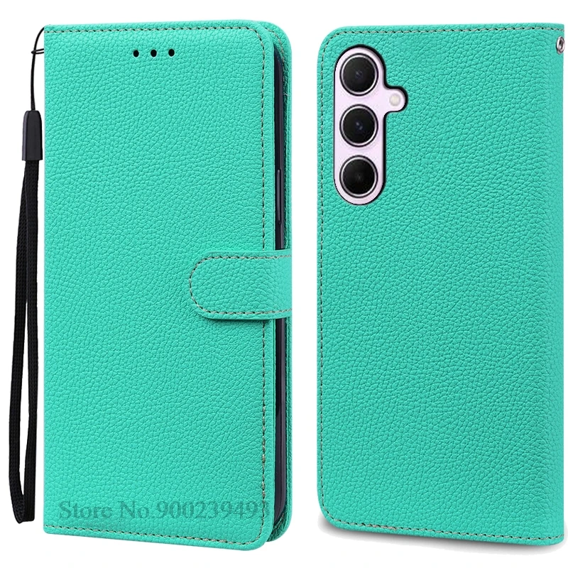 Leather Wallet Flip Case - Elegant Protection for Samsung Galaxy A37 5G