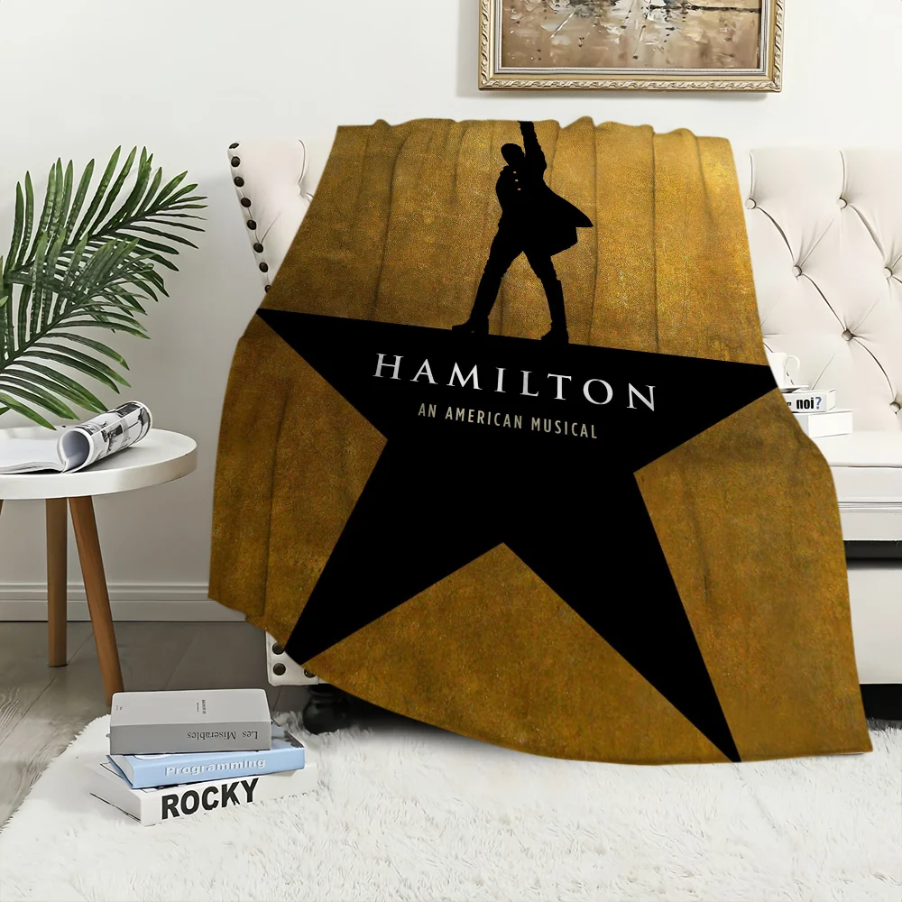 Classic Play Musical Blanket Plush Nap Sofa rug for Living Room H-Hamilton-ES Warm Office Bedroom Birthday Home Travel Kid Gifts 2