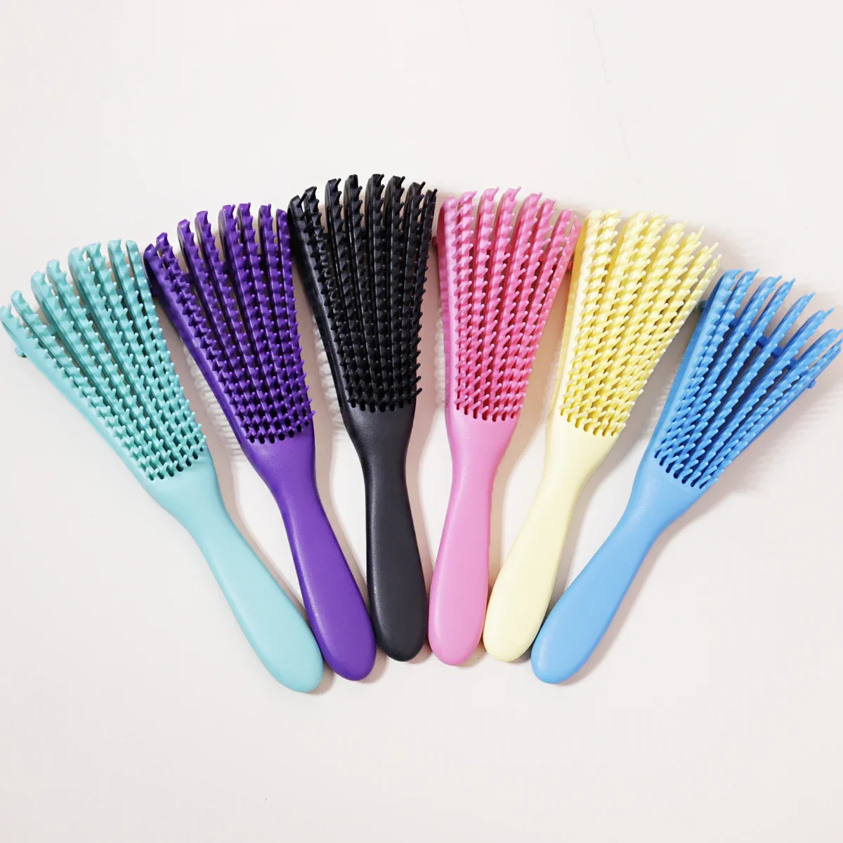 Scalp massage brush winding to sag hair brush anti-static wet curl hair salon hairdressing tool curly hair brush hair styling tool hair brush hair styling brush