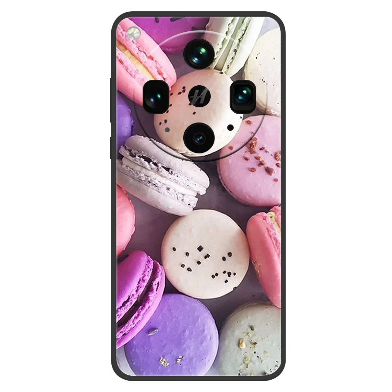 Charming Painted Silicone Shockproof Back Cover Case