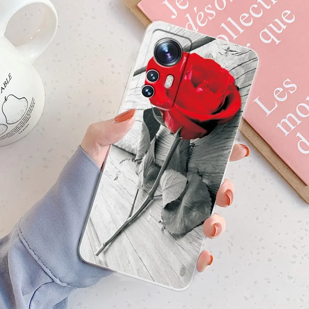 Clear Soft Silicone Phone Case - Cute Design