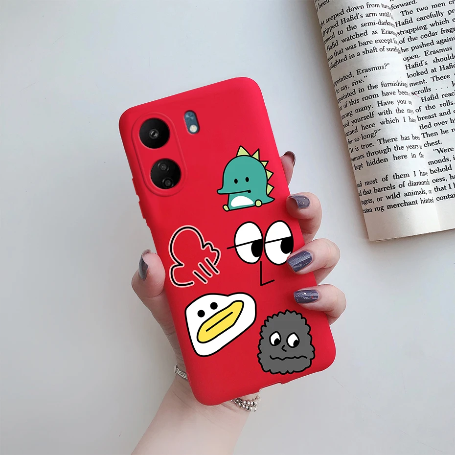 Cute Cat Cartoon Soft TPU Silicone Phone Case - Protective Back Cover and Bumper Design