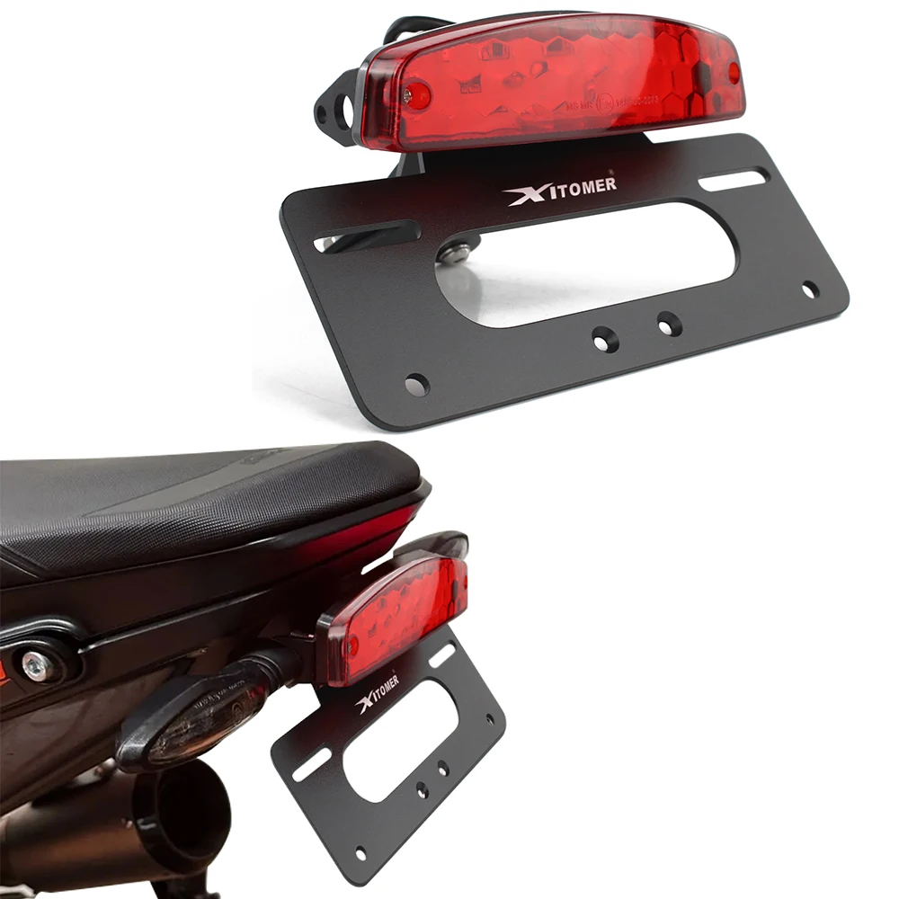 Motorcycle Rear Tail Tidy Fender Eliminator Kit License Plate Holder Bracket Fit For KTM 790 Duke-890 Duke R motorcycle license plate holder license plate holder