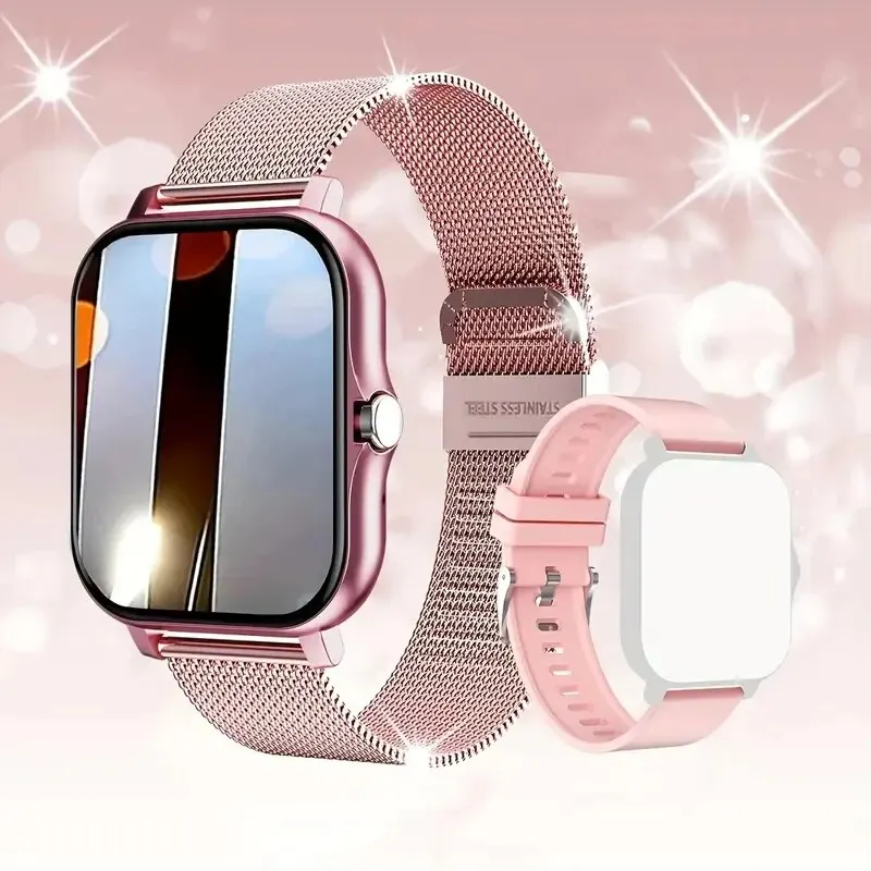 2025 New Smart Watch Men Women Gifts 1.83'' Full Touch Screen Sport Fitness Tracker Smartwatch Men BT Calls Digital smarthwhatch