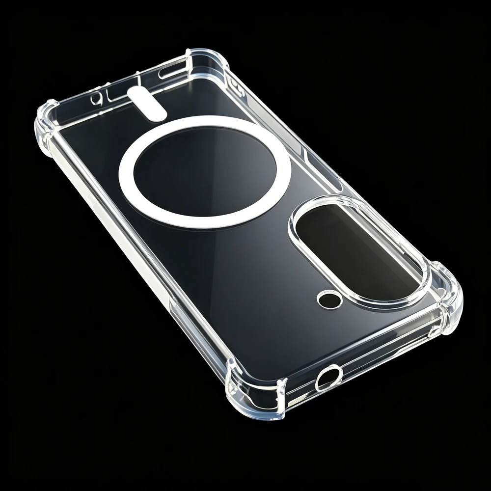 Ultra Clear Magnetic Protective TPU Shockproof Phone Case