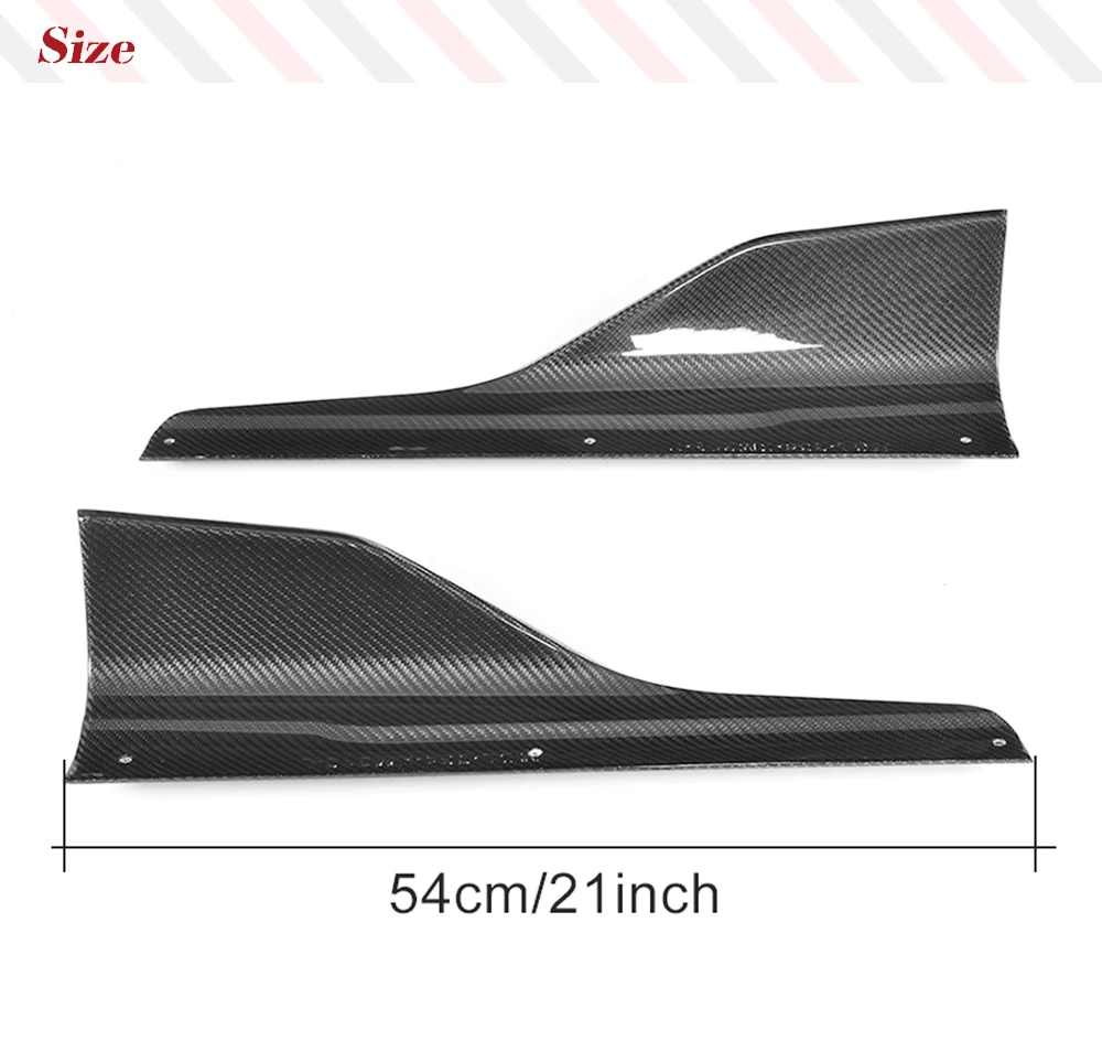 Carbon Fiber FRP Side Skirts Splitters Cupwings Winglets For BMW 2 Series F87 M2 M2C Competition Canards Apron