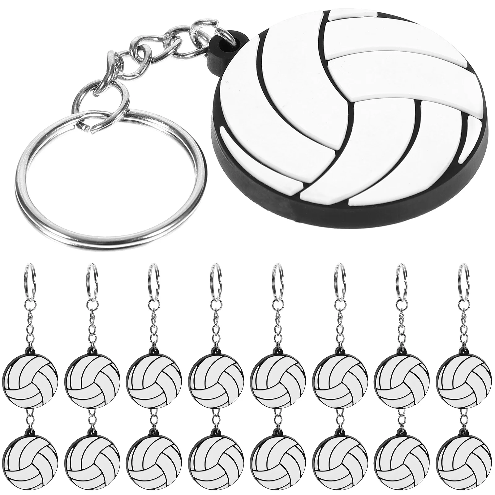 Keychains Volleyball Party Bag Hanging Pendants Key Chains Volleyball Party Favors