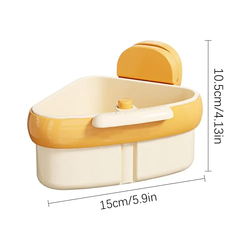 Hanging Sink Drainage Basket Kitchen Drains Suction Cup Sink Strainer Filter Basket for Separating Food Scrap and Cleaning Fruit