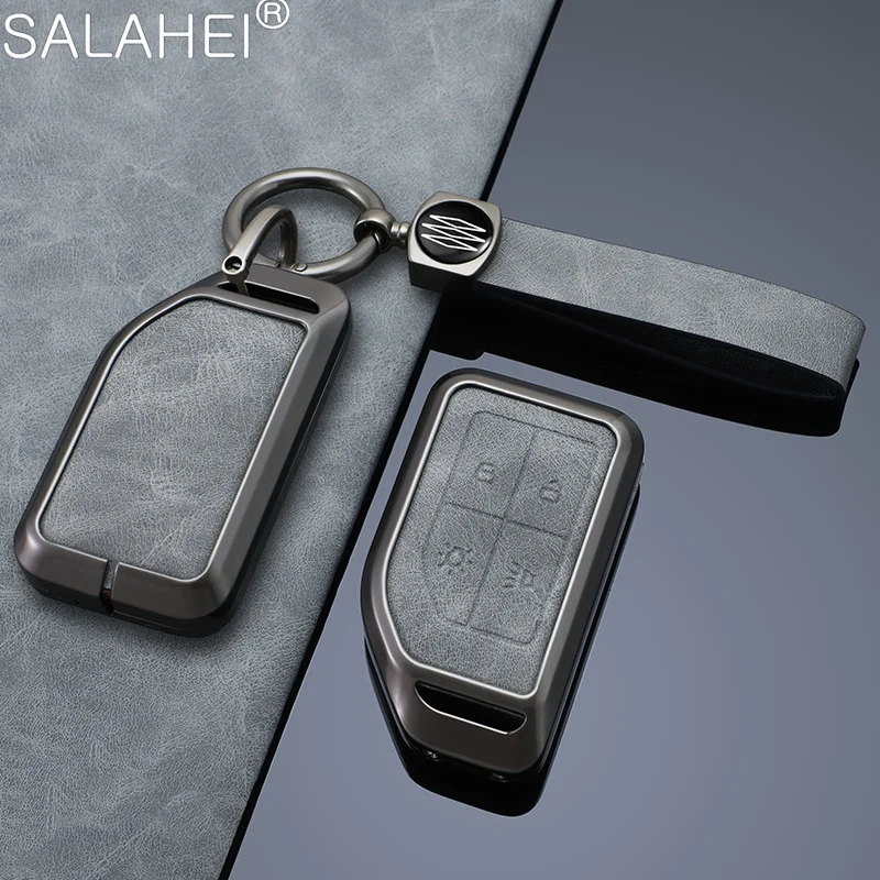 

2/4 Buttons Car Smart Remote Key Cover Case Keyrings Shell for Volvo CARGO 555 FH16 FM Heavy Truck Keychain Interior Accessories