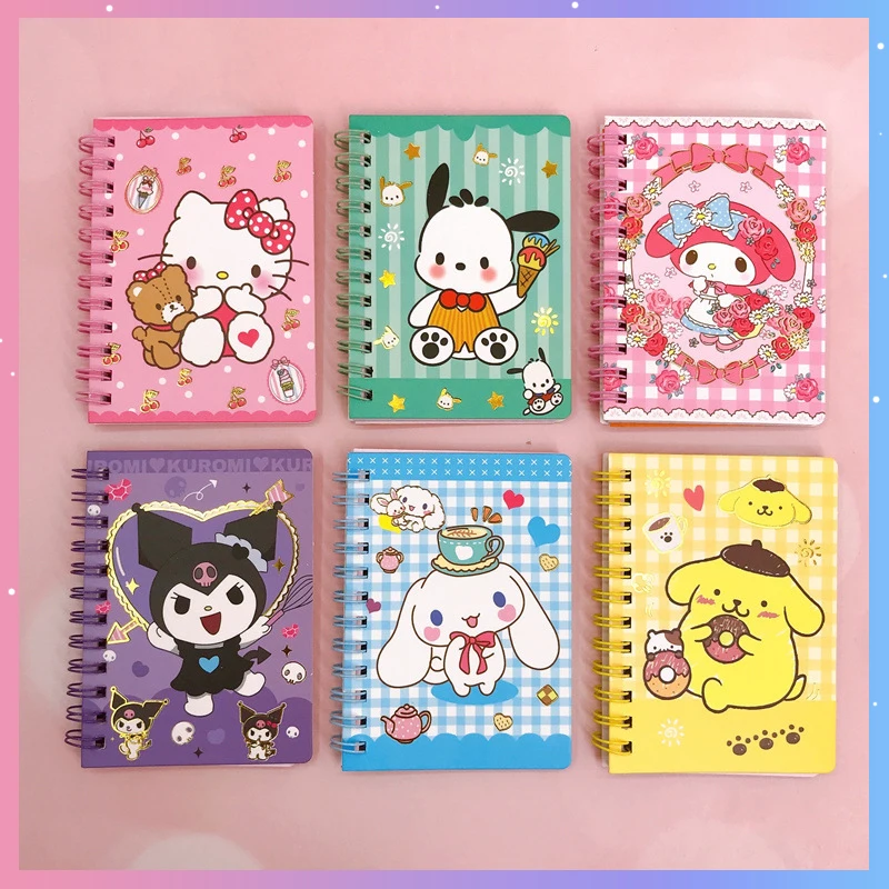 

Блокнот Sanrio с героями аниме Hellokitty Kuromi Kawaii, 36 шт./комплект