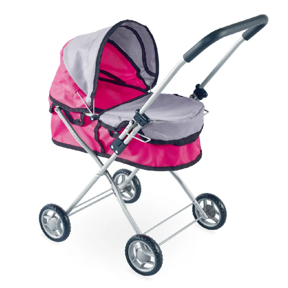 Simulation Large Baby Stroller Girls Pretend Play Doll Trolley