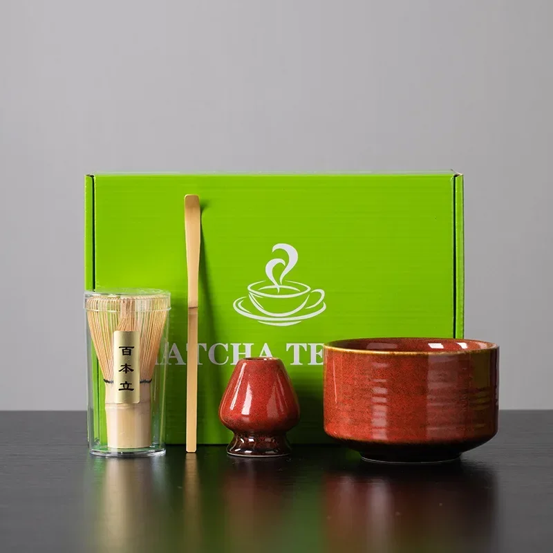 4/7PCS Ceramic Set Safe Bamboo Teaspoon Tea Indoor Shop Tea-making Tools Accessories Birthday Gifts