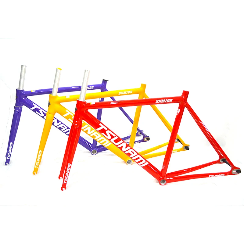 FixedGearFrameTsunami100FixieBikeFramesetFrameworkAluminum