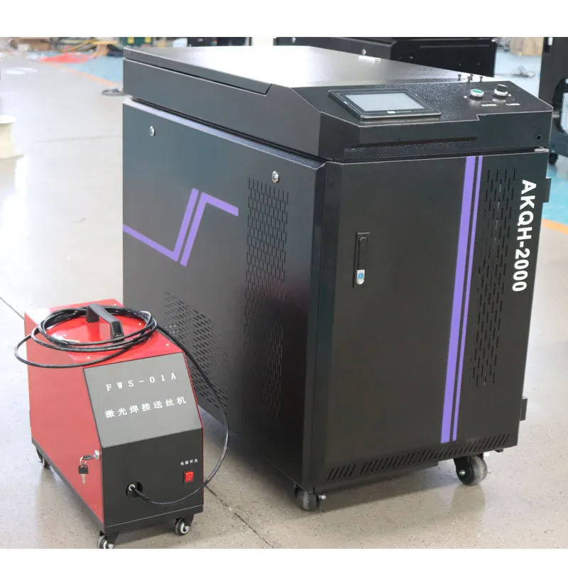 

High Quality 1000w 2000w 3000w Laser Cleaning Fiber Laser Hand Welding Machine 3in1 For Sale