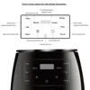 2025 New Style 6l Touch Control Air Fryer Oven With Cooking Single Pot Led Display Large Air Fryer Toaster 5