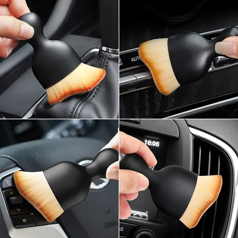 Car Interior Cleaning Soft Brush Wash Towel Wipe Dry Cloth For Skoda Octavia Fabia Kamiq Superb Rapid Kodiaq Enyaq Citigo Karoq car cleaning tools