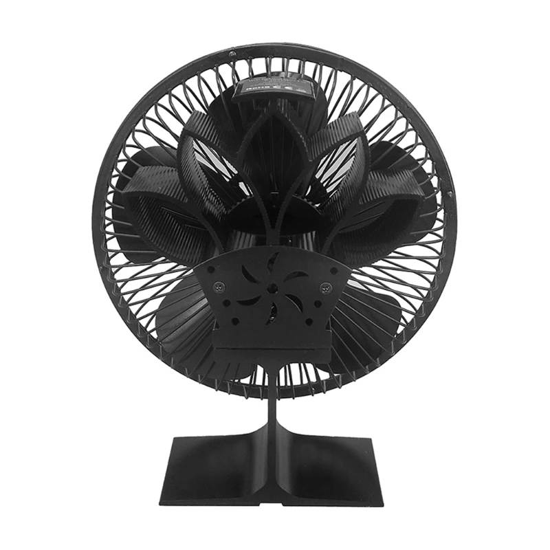 

Domestic Heat Powered Stove Fan Small Black Bronze Gold Silver 5