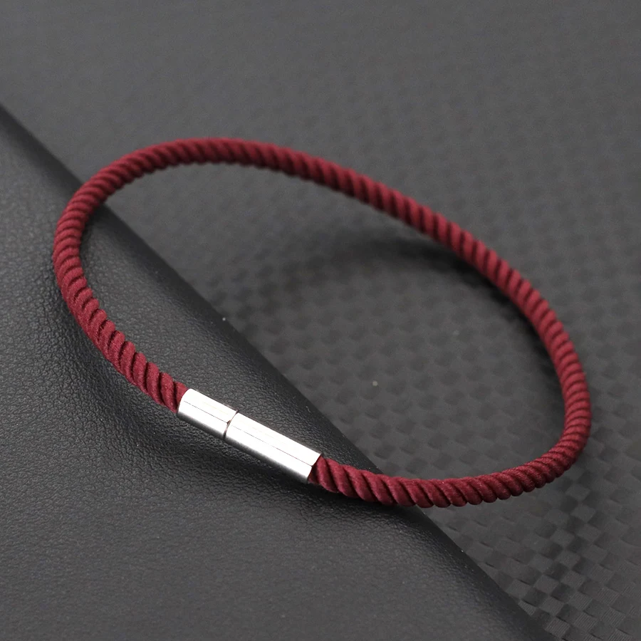 7 أنماط الحظ الأحمر الموضوع سوار الرجال النساء الص...