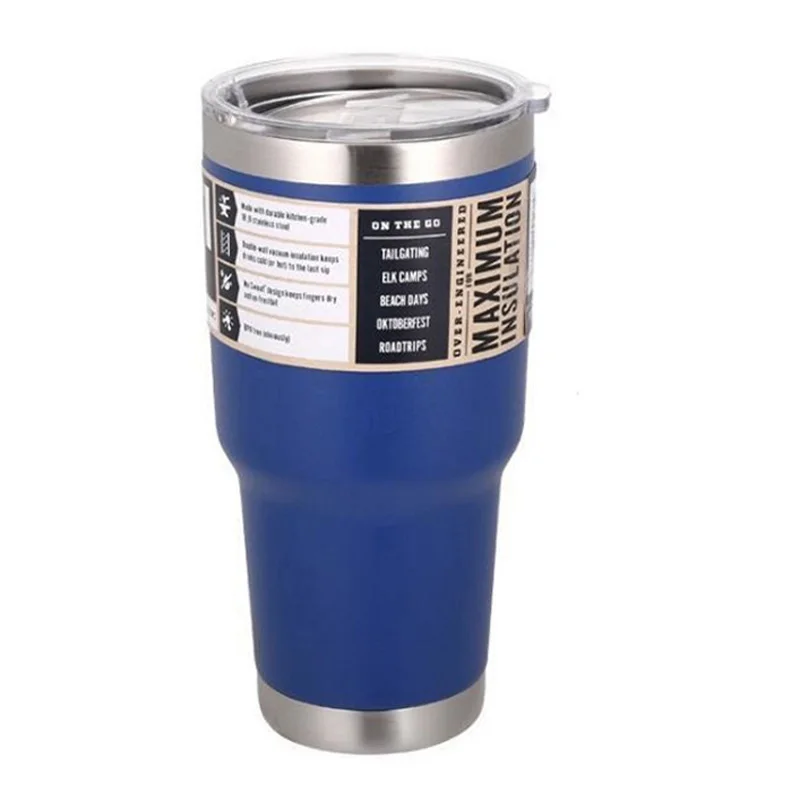 30 20 унций Tumblers двойная настенная водяная Термокружка yetys вакуумные фляжки