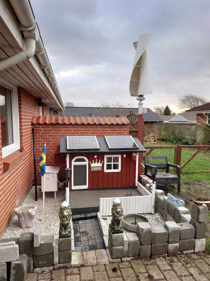 Рисунок 4 - Новая небольшая ветряная турбина с чистой мощностью