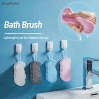 Korean Fiber Body Scrub Bath Sponge Exfoliating Brush Magic Bathroom Products Household Merchandises Home Garden 1