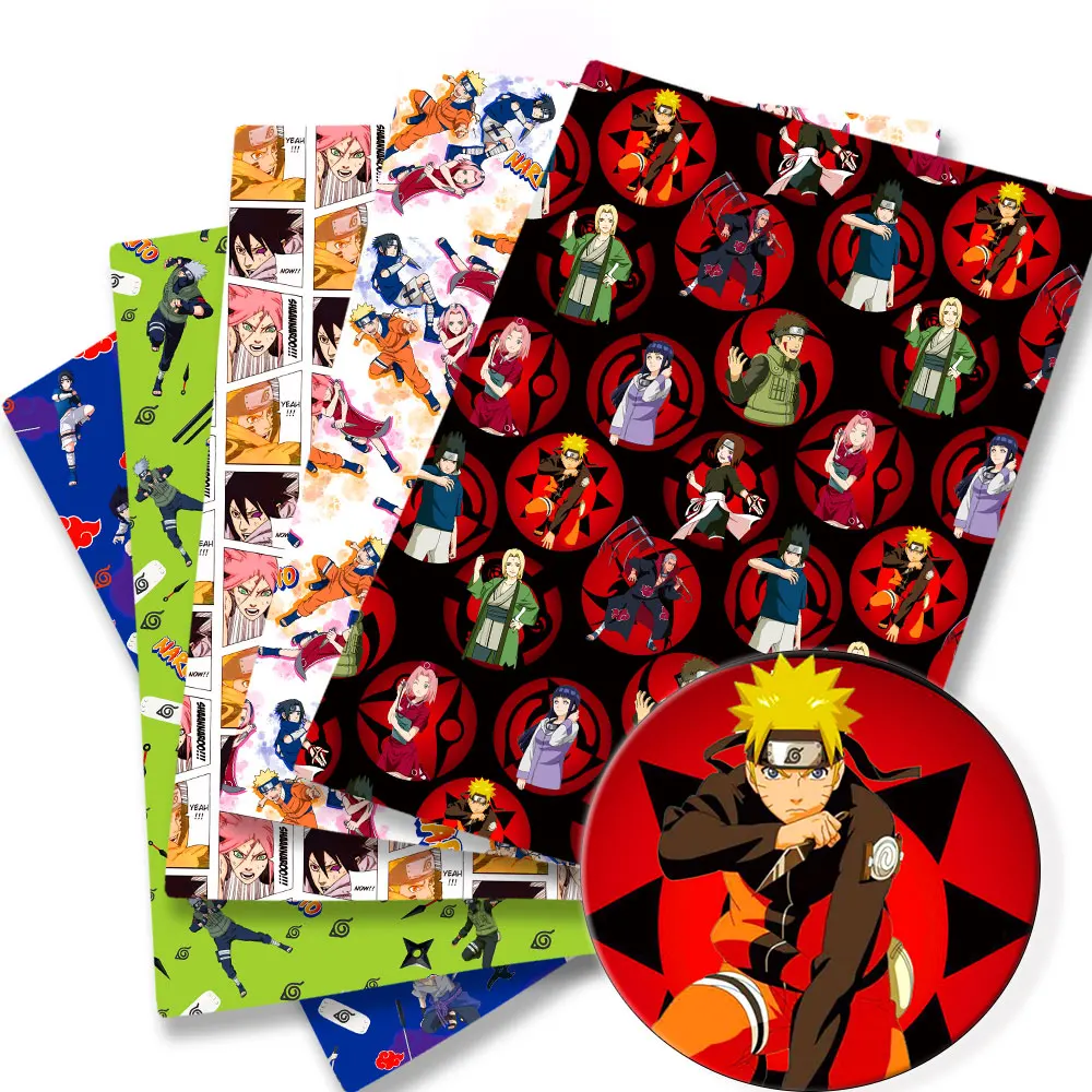 

naruto Anime peripherals Fabric 140*50cm DIY Sewing Patchwork Quilting Baby Dress Printed Fabric Fabric Sewing Kids Fabric