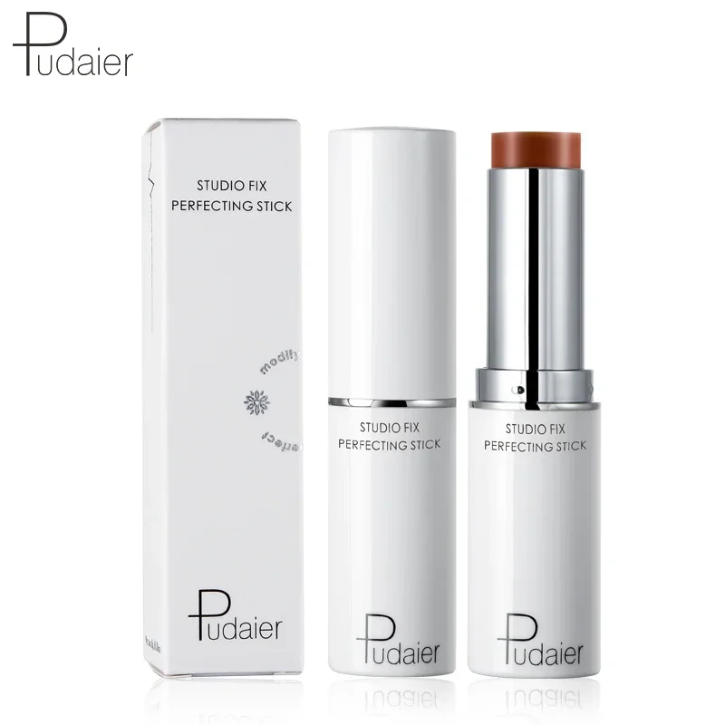 Pudaier Highlighter Face Concealer Foundation Cream Make Up Corrector Stick Cover Dark Circle Makeup Concealer Pencil makeup concealer face concealer face concealer pen concealer foundation cream
