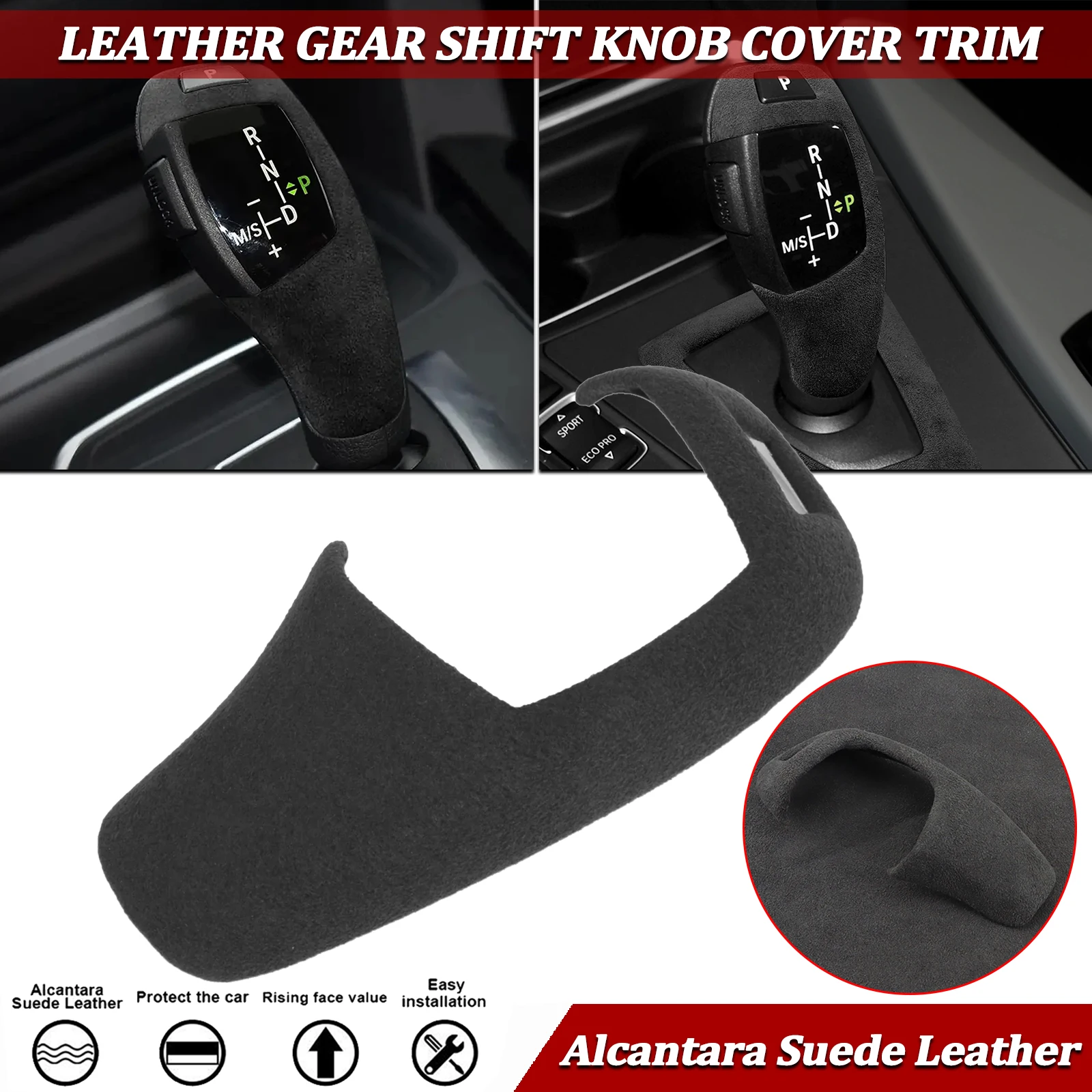 

Внутренняя искусственная отделка Защитная Наклейка Черная Алькантара замша для BMW 5 серии E60 2008-2010 X5 X6 E70 E71 2008-2013