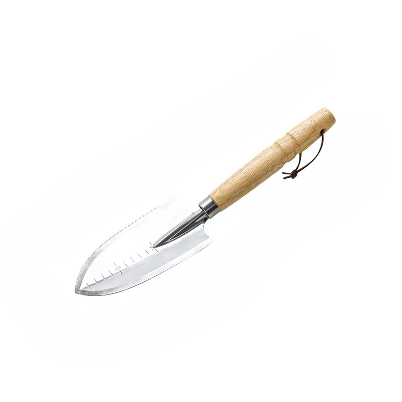 ~Small shovel Stainless steel spade Household gardening tools Plant flowers l vegetables Dig soil Dig wild vegetables Fishing