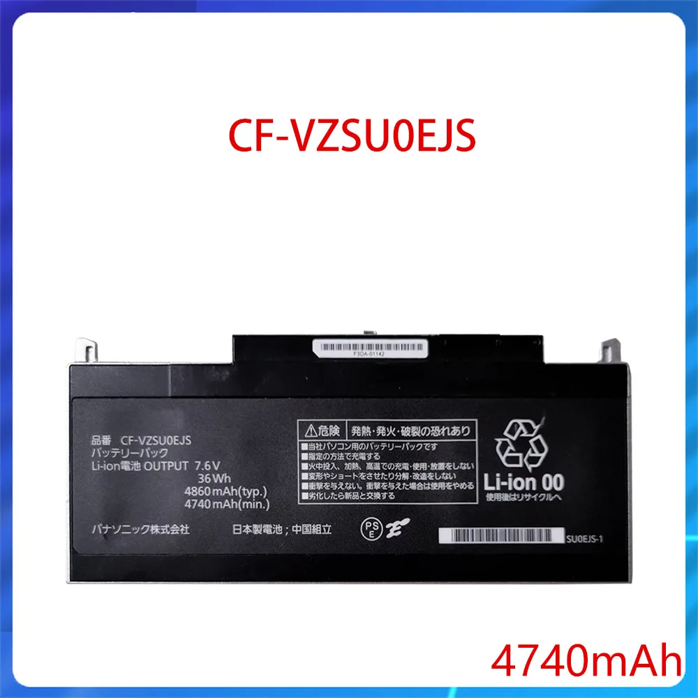 Nuova Batteria Originale Cf-Vzsu0Ejs 21 Cp6/44/62-2 Per Toughpad Fz-Q1 Cf-Rz4 Cf-Rz5 Cf-Rz6 Fz-Q2 2-604462S2-B04 7.6V 36Wh 4740Mah