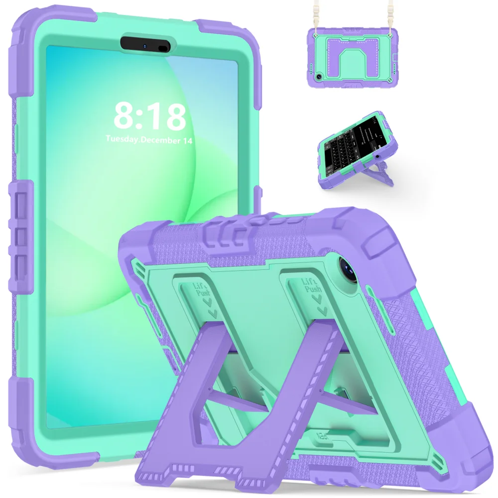 Rugged Armor Heavy Duty Shockproof Tablet Case with Stand, 8.7