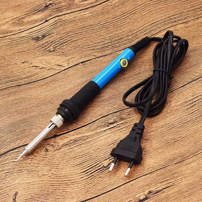 Electric Soldering Iron Soldering Iron 60W EU/US/UK Plug Temperature Adjustment Household Electronic Welding Repair Tool
