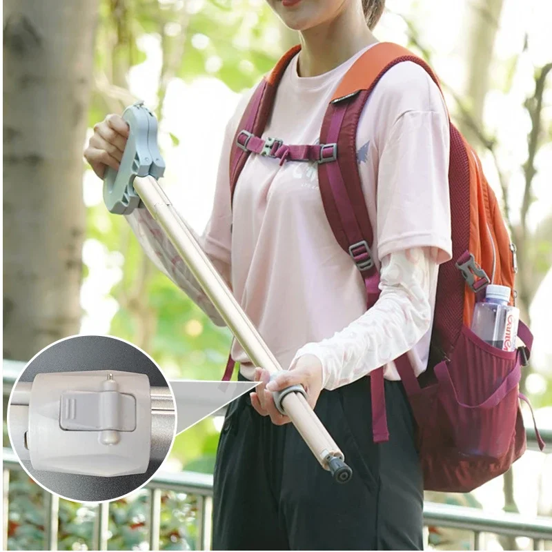 Multi-Function Cane Chair for Elderly, Foldable Anti-Slip Stick with Seat, Portable Four-Legged Walking Aid for Seniors